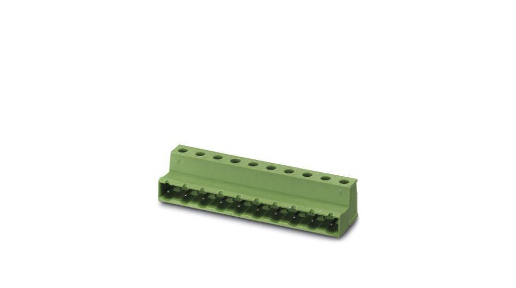 7.62mm Pitch 4 Way Pluggable Terminal Block, Inverted Plug, Cable Mount, Screw Termination